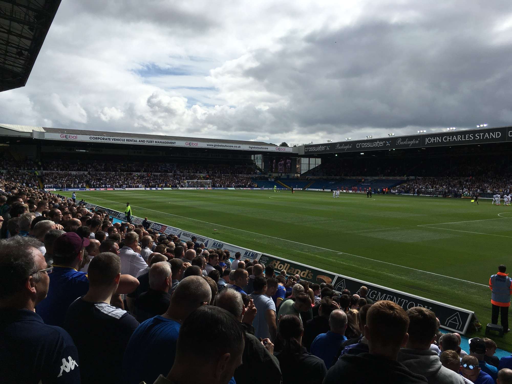 View of  Elland Road from Seat Block NEL